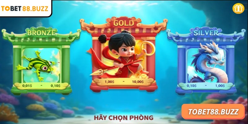 Mythical Adventure ToBet88 - game bắn cá kết hợp yếu tố phiêu lưu